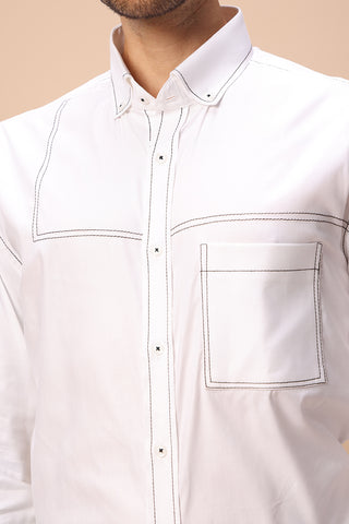 button down collar shirt