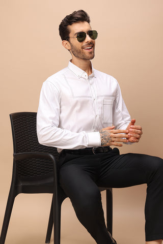 button down collar shirt