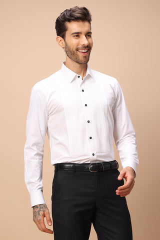 tuxedo shirt