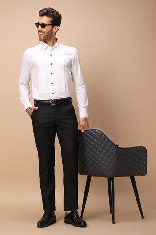 tuxedo shirt