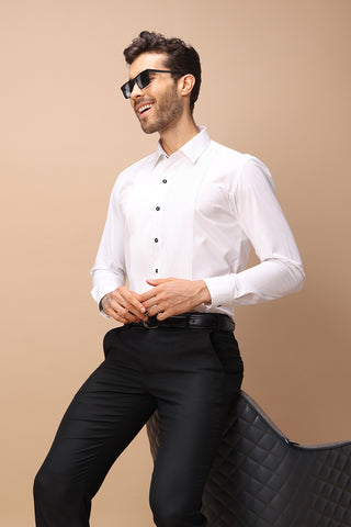 tuxedo shirt