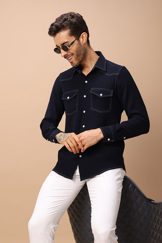 micro western shirt