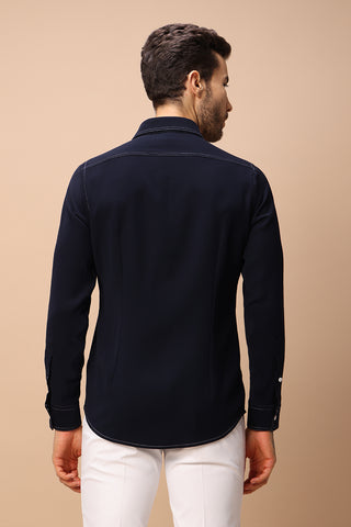 micro western shirt