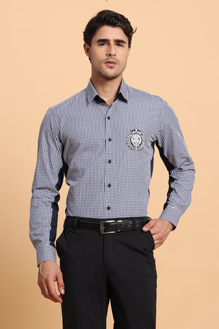 gingham check shirt