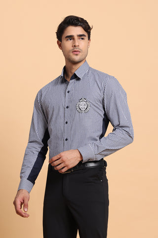 gingham check shirt