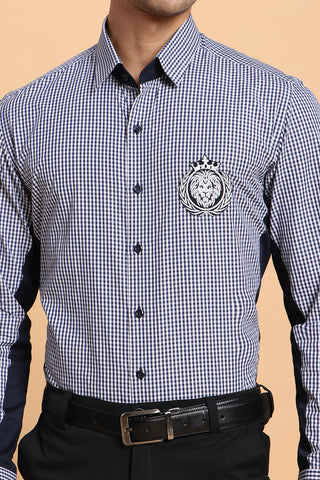 gingham check shirt