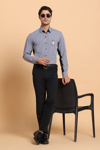 gingham check shirt