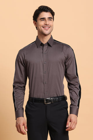 Grey commander shirt