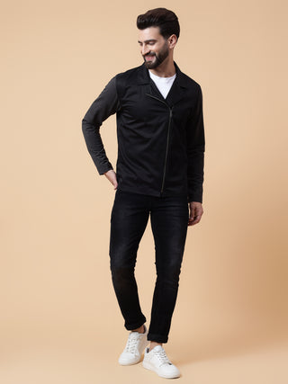 Zipper shacket