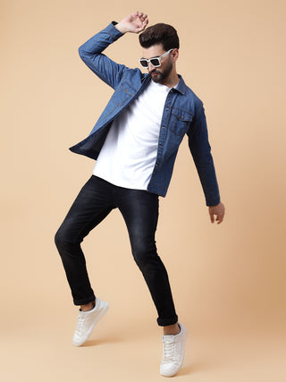 Super light weight denim jacket