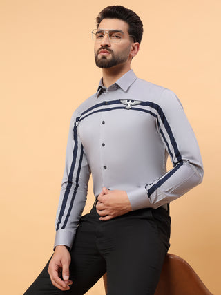double stripe shirt