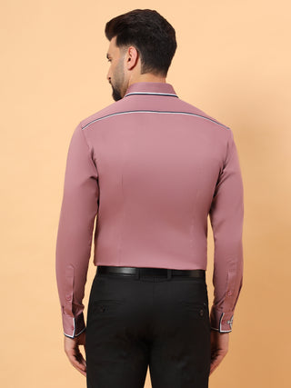 double piping shirt
