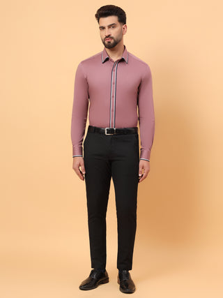 double piping shirt