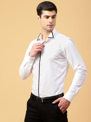 WING COLLAR SHIRT