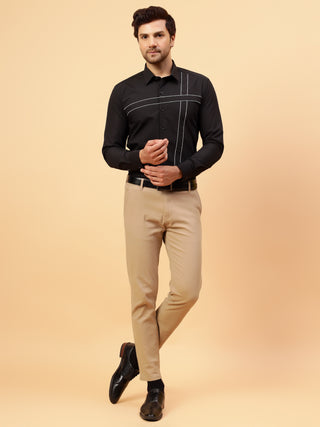 Plus piping shirt