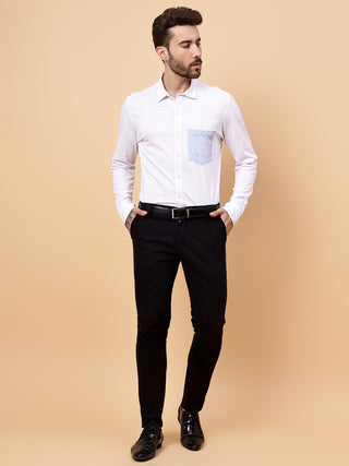 GEO EMBROIDERY SHIRT