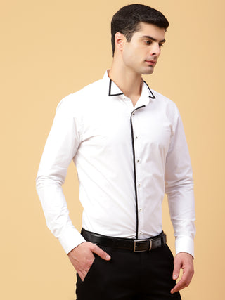 WING COLLAR SHIRT