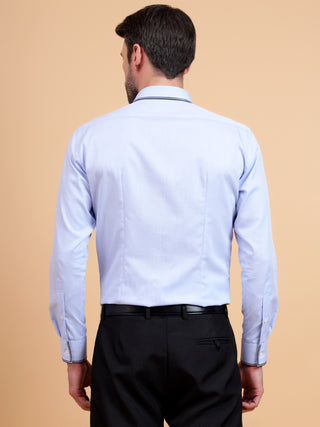contrast tape shirt
