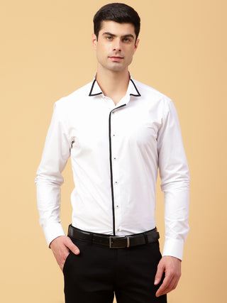 WING COLLAR SHIRT