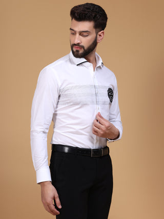 LION EMBROIDERY SHIRT