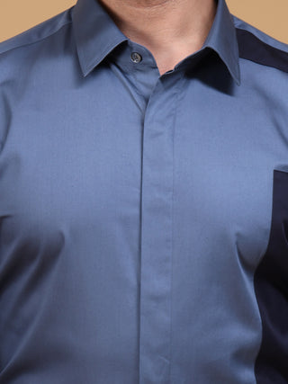 COLOR BLOCK SHIRT