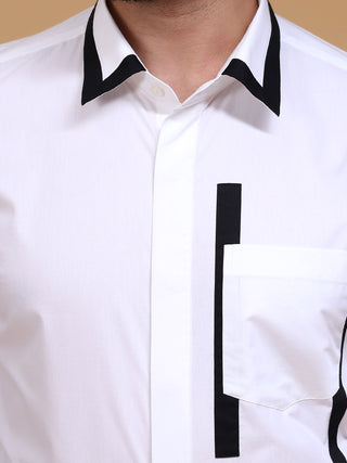 BLACK PATCH SHIRT