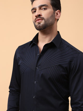 RAY PLEATS SHIRT