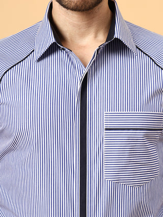 Raglan stripe shirt