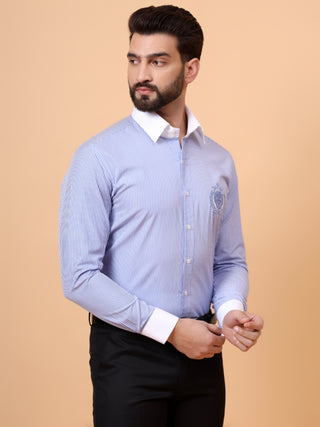 white collar shirt
