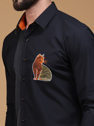 CAT AND STITCH SHIRT