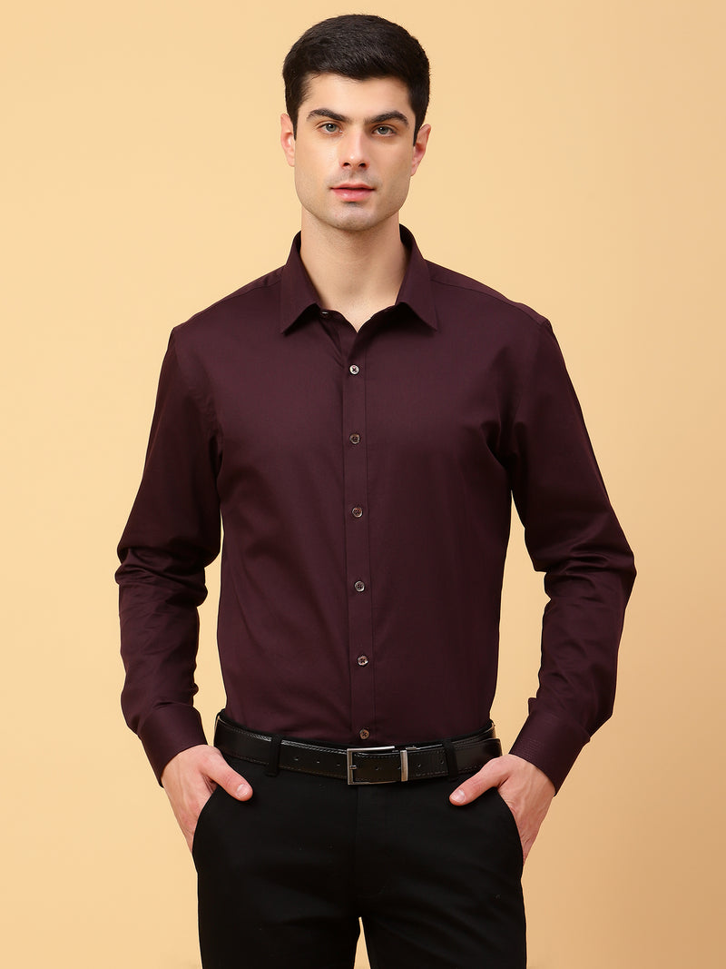 WINE STITCH SHIRT