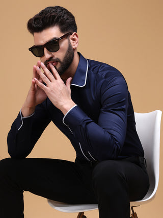 BINDING DETAIL SHIRT