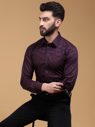 BIAS PLEAT SHIRT