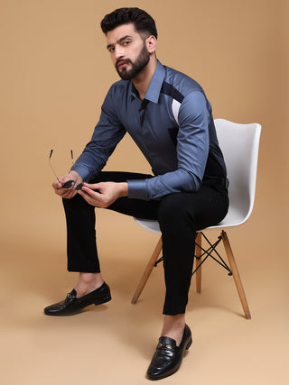 COLOR BLOCK SHIRT