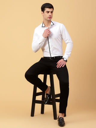 WING COLLAR SHIRT