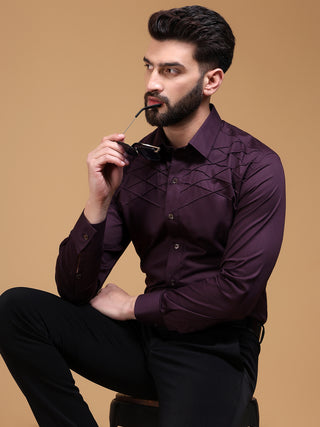 BIAS PLEAT SHIRT