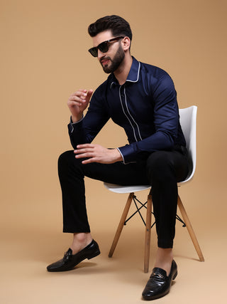 BINDING DETAIL SHIRT