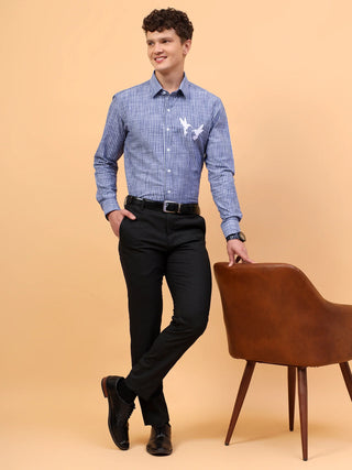 linen birds shirt