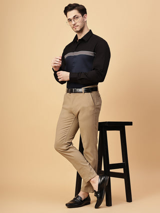 COLOR BLOCK SHIRT