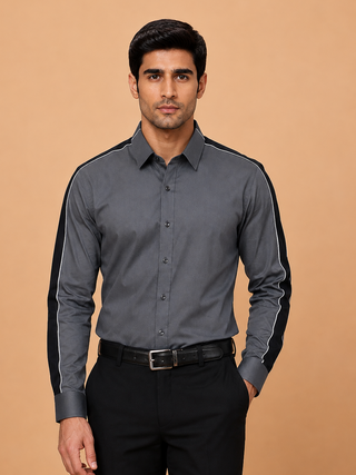 Grey commander shirt