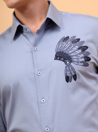 red indian shirt