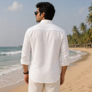 linen chambray shirt