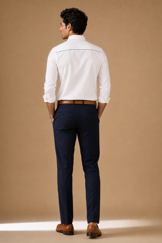 herringbone stripe shirt